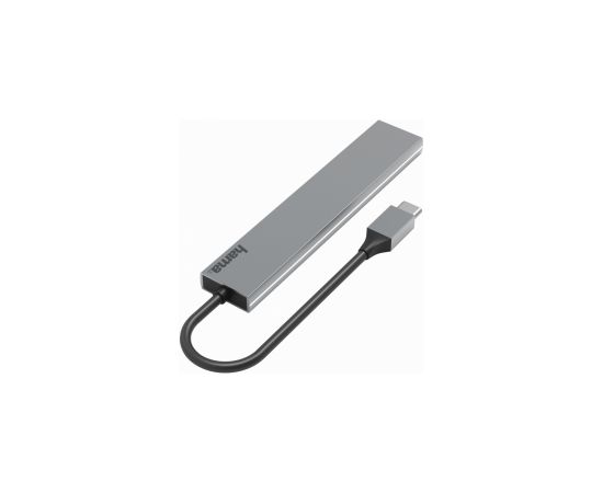 Hama USB-C Hub 4 Ports Ultra Slim