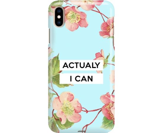 Fusion Actualy I Can Back Case Силиконовый чехол для Apple iPhone 11 Pro Голубой