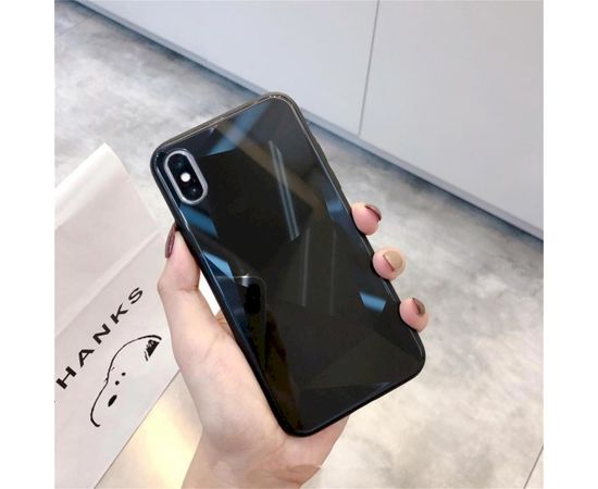 Fusion Diamond Stone Back Case Силиконовый чехол для Apple iPhone 11 Pro Черный