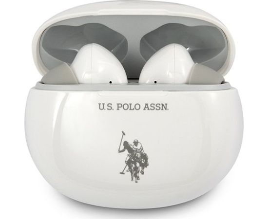 Bezvadu austiņas U.S. Polo ASSN US Polo Bluetooth USTWS1WH TWS white