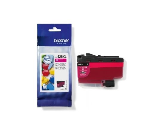 BROTHER LC426XLM MAGENTA INK-CARTRIDGE, YIELD=5,000 PAGES