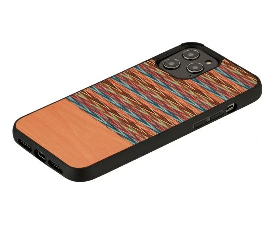 MAN&WOOD case for iPhone 12 Pro Max browny check black