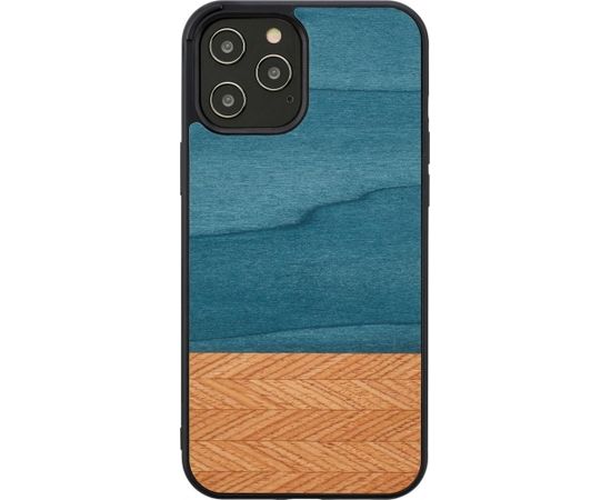 MAN&WOOD case for iPhone 12 Pro Max denim black