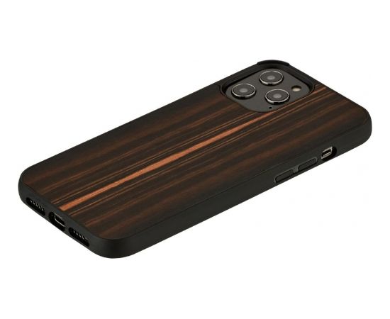 MAN&WOOD case for iPhone 12 Pro Max ebony black