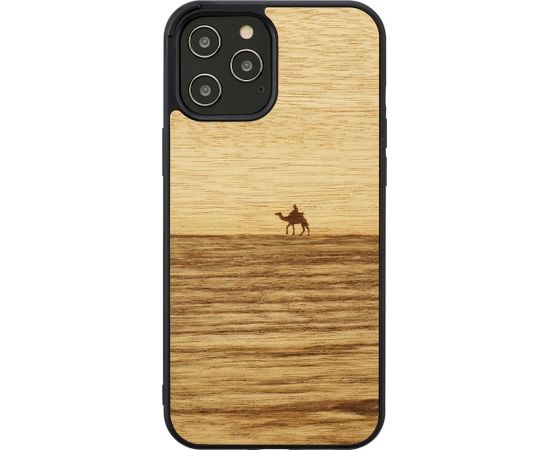 MAN&WOOD case for iPhone 12 Pro Max terra black