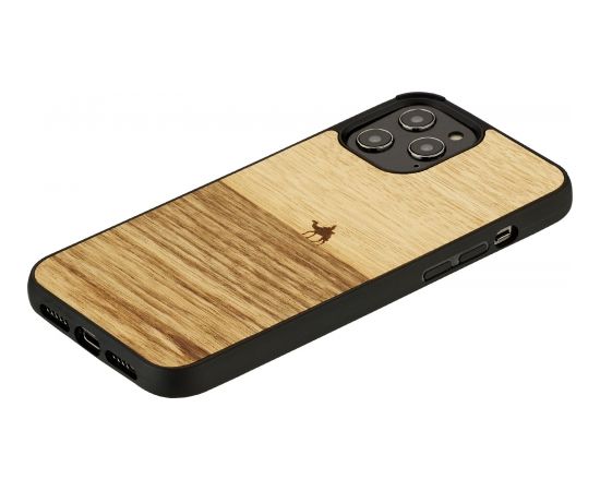 MAN&WOOD case for iPhone 12 Pro Max terra black