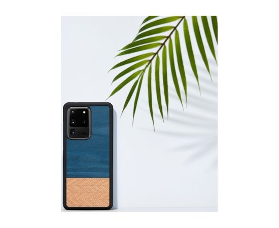 MAN&WOOD case for Galaxy S20 Ultra denim black