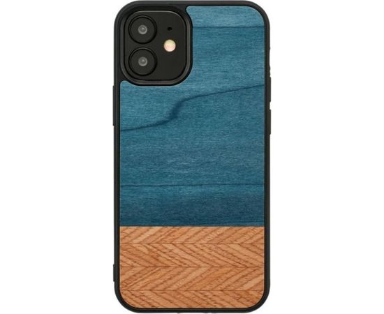 MAN&WOOD case for iPhone 12 mini denim black