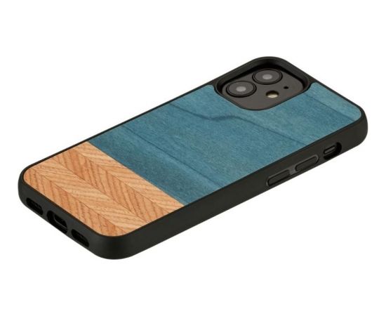 MAN&WOOD case for iPhone 12 mini denim black