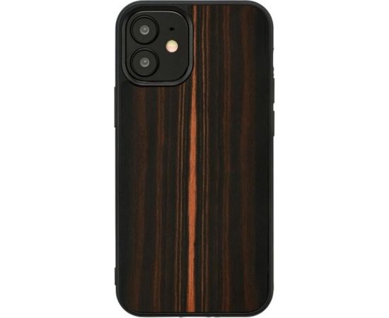 MAN&WOOD case for iPhone 12 mini ebony black