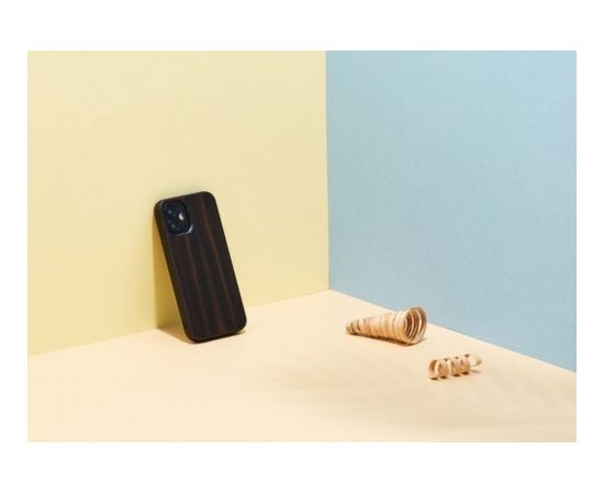 MAN&WOOD case for iPhone 12 mini ebony black