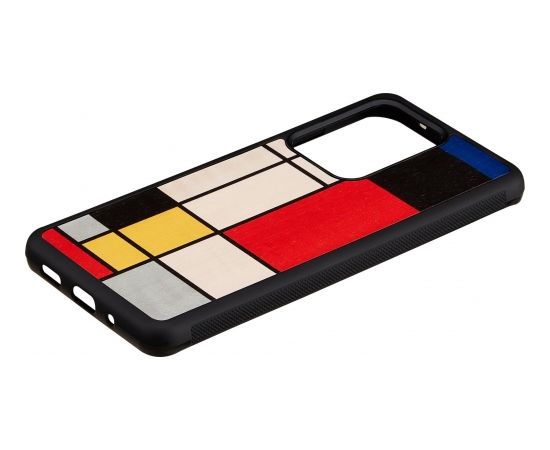 MAN&WOOD case for Galaxy S20 Ultra mondrian wood black