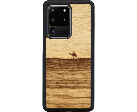 MAN&WOOD case for Galaxy S20 Ultra terra black