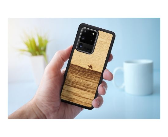 MAN&WOOD case for Galaxy S20 Ultra terra black