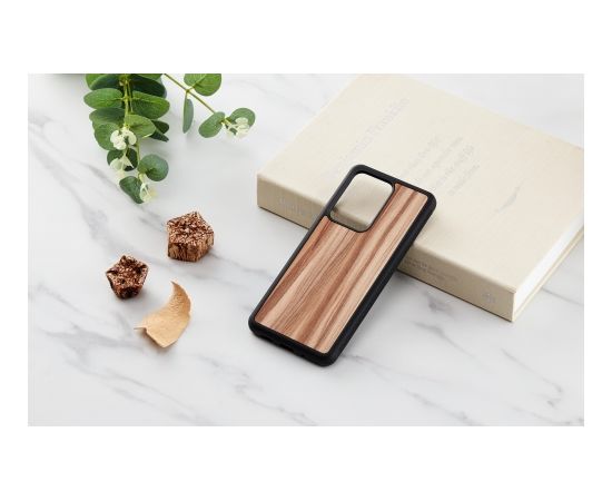 MAN&WOOD case for Galaxy S20 Ultra cappuccino black