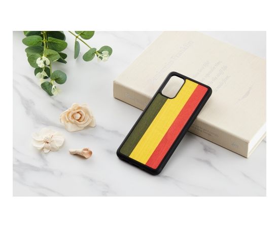 MAN&WOOD case for Galaxy S20+ reggae black