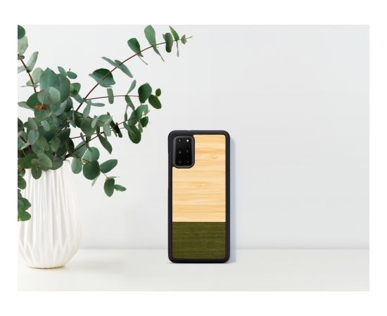 MAN&WOOD case for Galaxy S20+ bamboo forest black