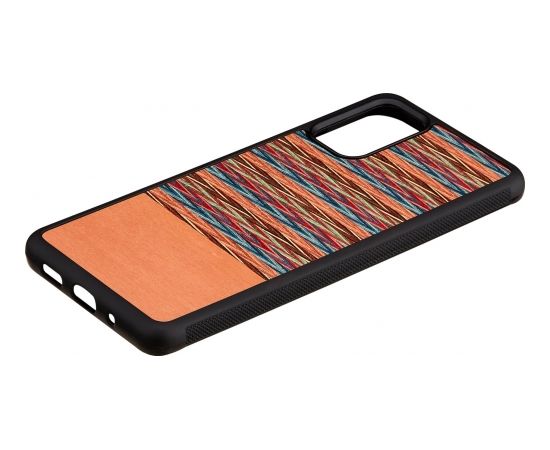 MAN&WOOD case for Galaxy S20+ browny check black