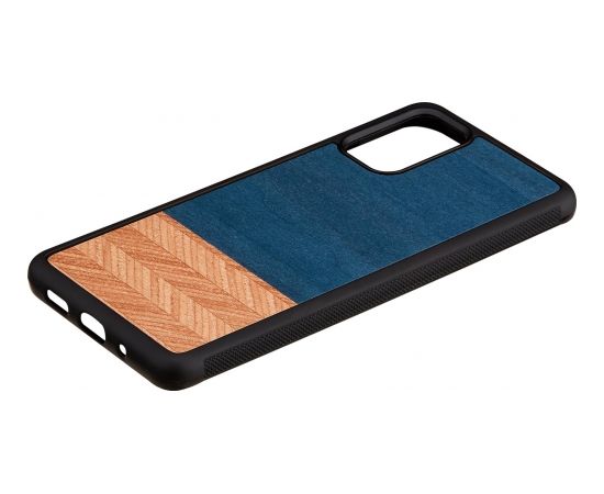 MAN&WOOD case for Galaxy S20+ denim black