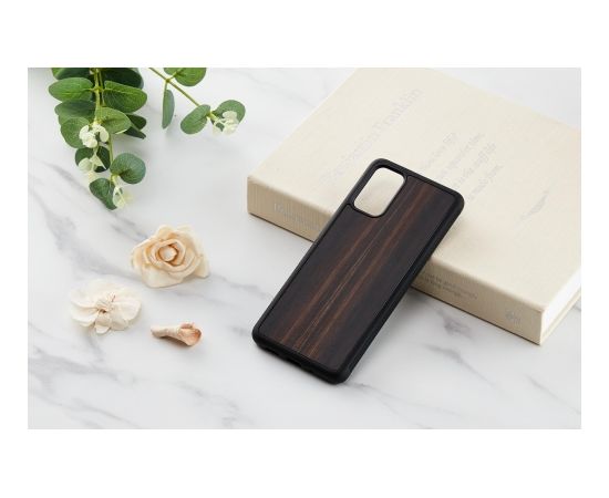 MAN&WOOD case for Galaxy S20+ ebony black