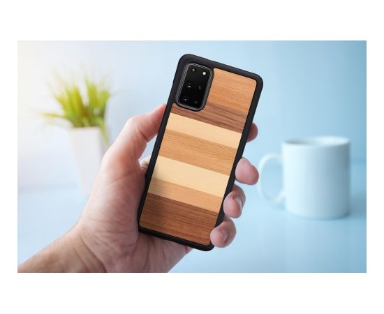 MAN&WOOD case for Galaxy S20+ sabbia black