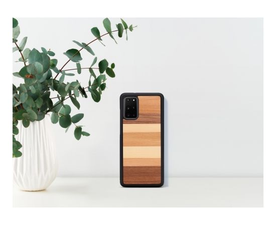 MAN&WOOD case for Galaxy S20+ sabbia black