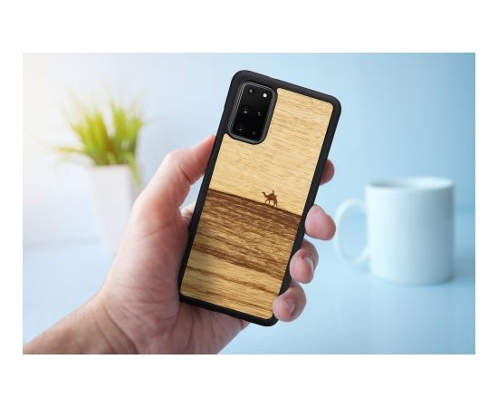 MAN&WOOD case for Galaxy S20+ terra black