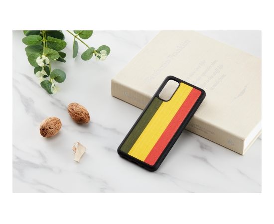 MAN&WOOD case for Galaxy S20 reggae black