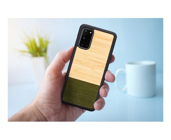 MAN&WOOD case for Galaxy S20 bamboo forest black