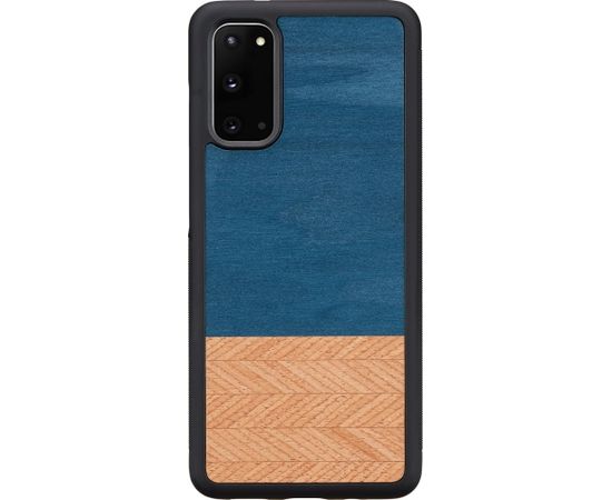 MAN&WOOD case for Galaxy S20 denim black