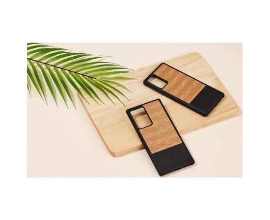 MAN&WOOD case for Galaxy Note 20 Ultra herringbone nero black