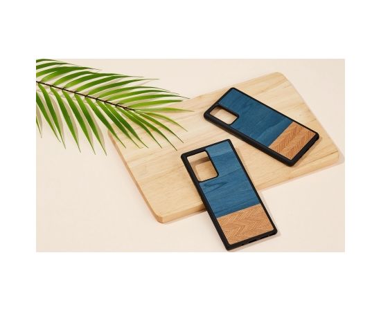 MAN&WOOD case for Galaxy Note 20 Ultra denim black