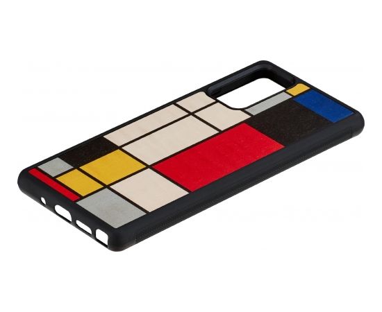 MAN&WOOD case for Galaxy Note 20 mondrian wood black