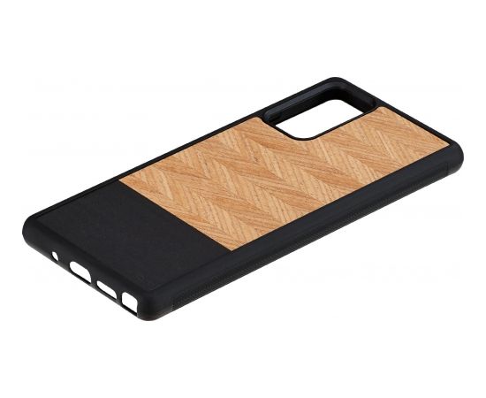 MAN&WOOD case for Galaxy Note 20 herringbone nero black