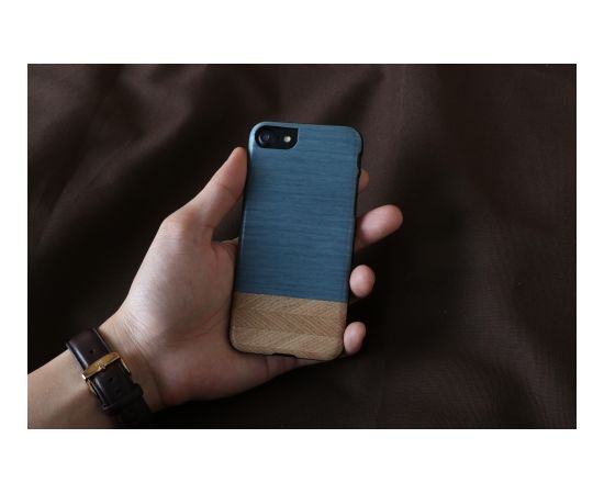 MAN&WOOD case for iPhone 7/8 denim black