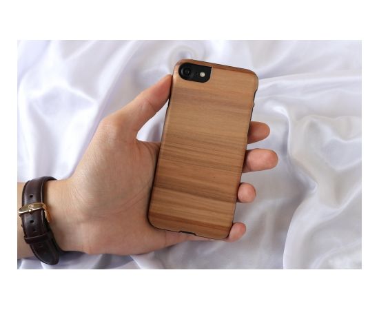 MAN&WOOD case for iPhone 7/8 cappuccino black