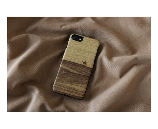 MAN&WOOD case for iPhone 7/8 terra black