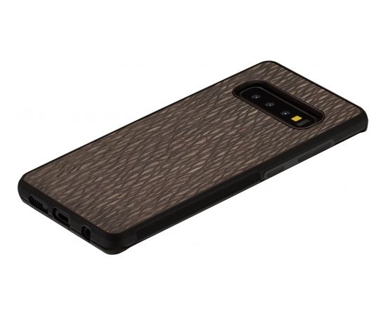 MAN&WOOD SmartPhone case Galaxy S10 carbalho black