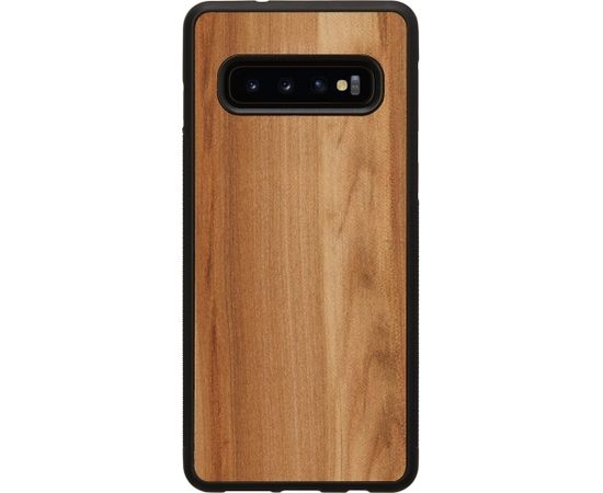 MAN&WOOD SmartPhone case Galaxy S10 cappuccino black