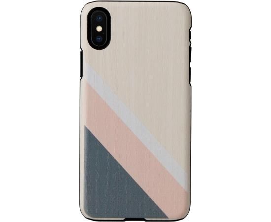 MAN&WOOD SmartPhone case iPhone X/XS pink suit black