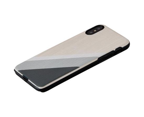 MAN&WOOD SmartPhone case iPhone X/XS gray suit black