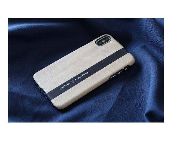 MAN&WOOD SmartPhone case iPhone X/XS diario black