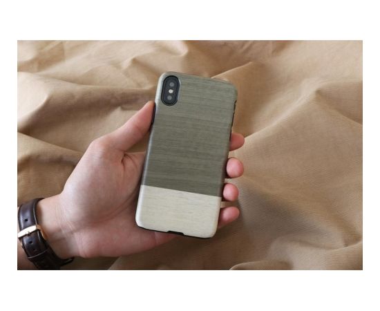 MAN&WOOD SmartPhone case iPhone X/XS einstein black