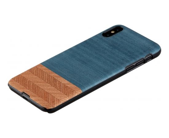 MAN&WOOD SmartPhone case iPhone X/XS denim black