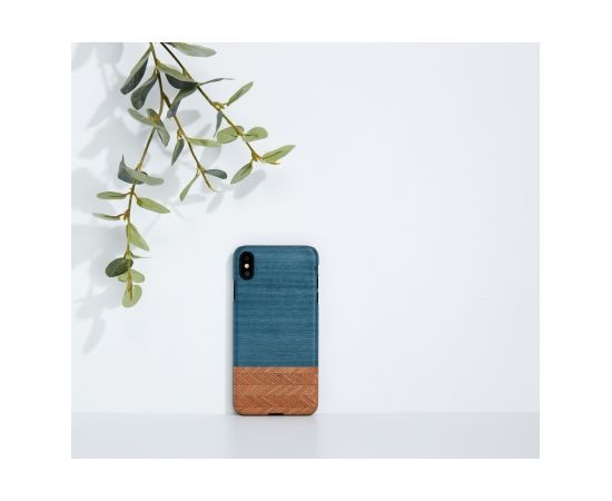 MAN&WOOD SmartPhone case iPhone X/XS denim black