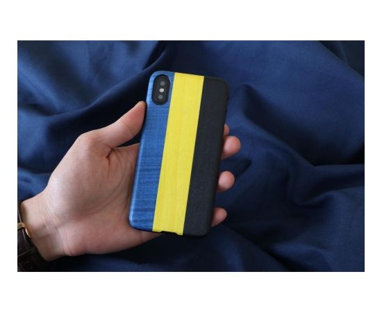 MAN&WOOD SmartPhone case iPhone X/XS dandy blue black