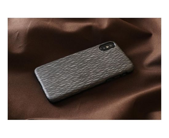 MAN&WOOD SmartPhone case iPhone X/XS carbalho black