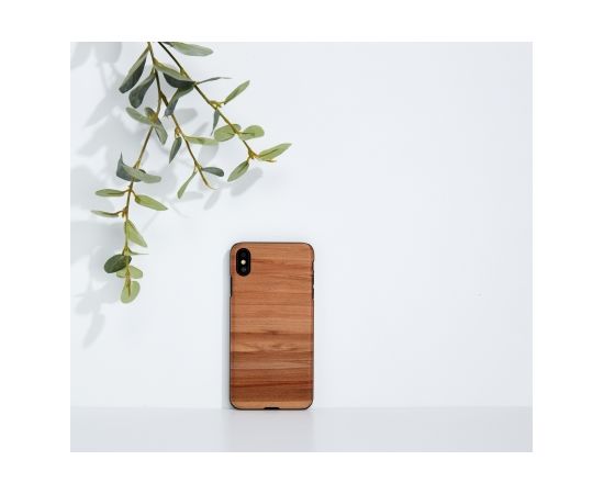 MAN&WOOD SmartPhone case iPhone X/XS cappuccino black