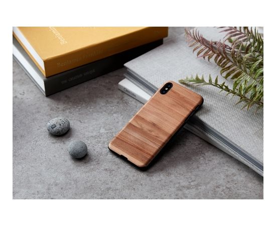 MAN&WOOD SmartPhone case iPhone X/XS cappuccino black