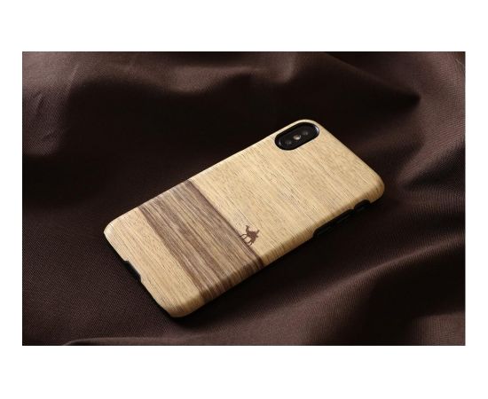 MAN&WOOD SmartPhone case iPhone X/XS terra black